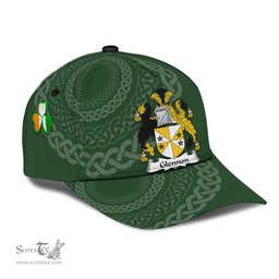 Irish Glennon Coat Of Arms - Irish Family Crest St Patrick's Day Irish Cap