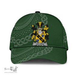 Irish Gillson Coat Of Arms - Irish Family Crest St Patrick's Day Irish Cap