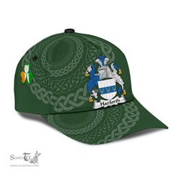 Irish Harforth Coat Of Arms - Irish Family Crest St Patrick's Day Irish Cap