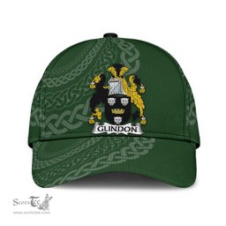 Irish Glindon Coat Of Arms - Irish Family Crest St Patrick's Day Irish Cap