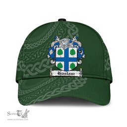 Irish Haslam Coat Of Arms - Irish Family Crest St Patrick's Day Irish Cap