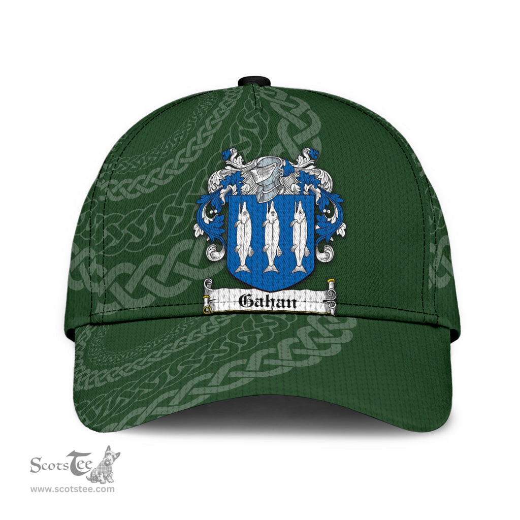 Irish Gahan Coat Of Arms - Irish Family Crest St Patrick's Day Irish Cap