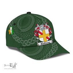 Irish Gallway Coat Of Arms - Irish Family Crest St Patrick's Day Irish Cap