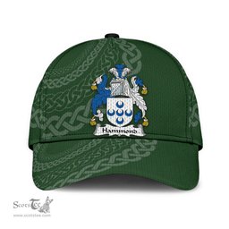Irish Hammond Coat Of Arms - Irish Family Crest St Patrick's Day Irish Cap