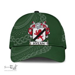 Irish Hylan Coat Of Arms - Irish Family Crest St Patrick's Day Irish Cap