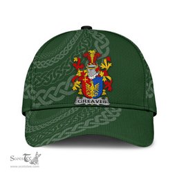 Irish Greaves Coat Of Arms - Irish Family Crest St Patrick's Day Irish Cap