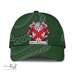 Irish Fitzthomas Coat Of Arms - Irish Family Crest St Patrick's Day Irish Cap