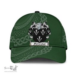 Irish Forestal Coat Of Arms - Irish Family Crest St Patrick's Day Irish Cap