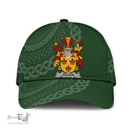 Irish Gillen Coat Of Arms - Irish Family Crest St Patrick's Day Irish Cap