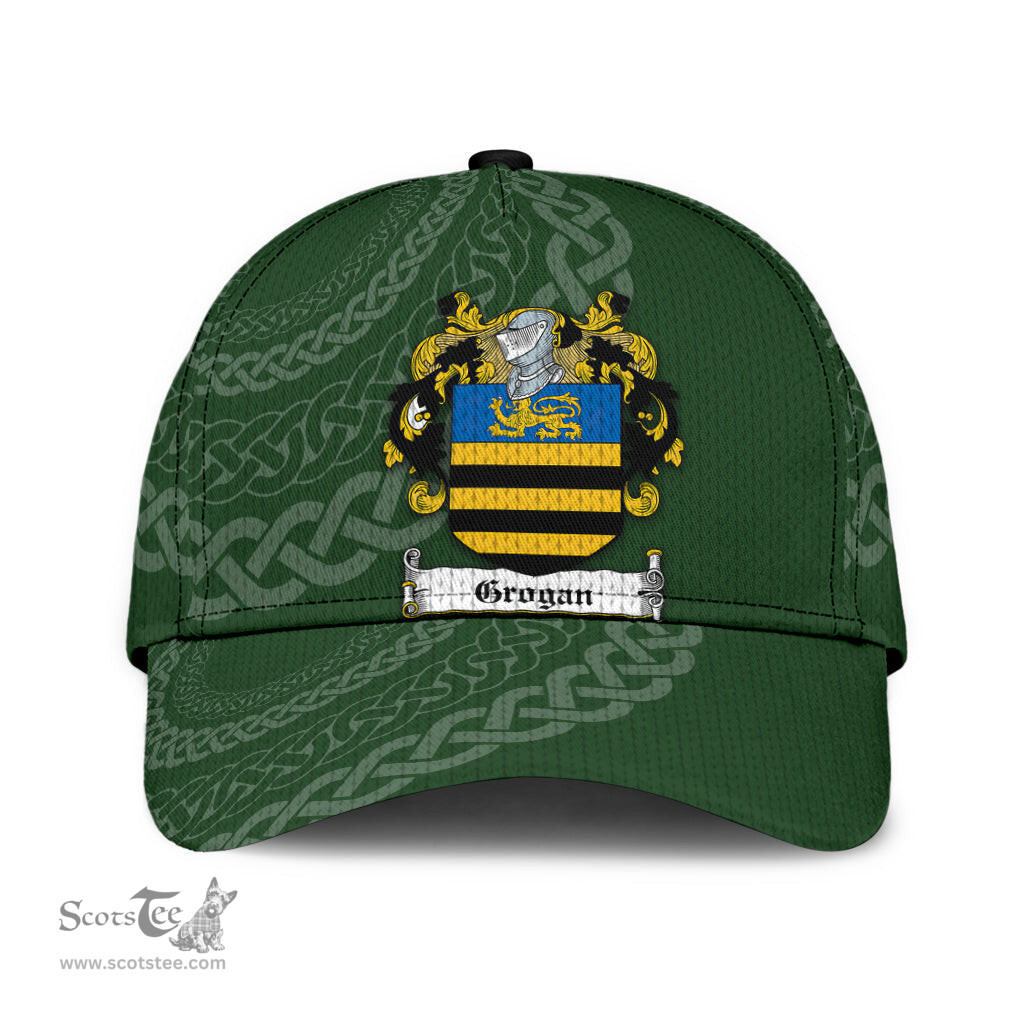 Irish Grogan Coat Of Arms - Irish Family Crest St Patrick's Day Irish Cap