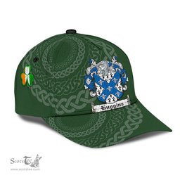 Irish Huggins Coat Of Arms - Irish Family Crest St Patrick's Day Irish Cap