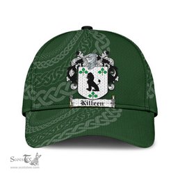 Irish Killeen Coat Of Arms - Irish Family Crest St Patrick's Day Irish Cap