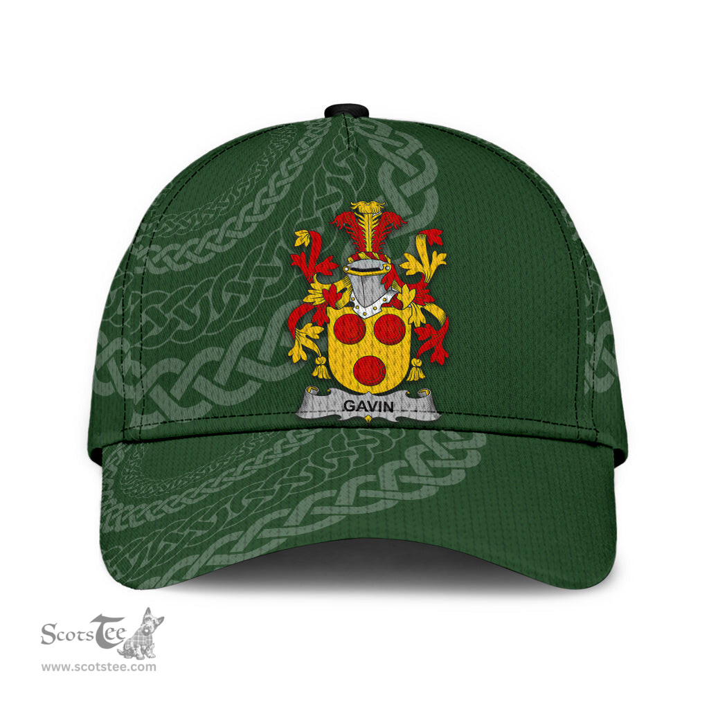Irish Gavin Coat Of Arms - Irish Family Crest St Patrick's Day Irish Cap