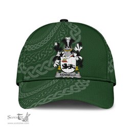 Irish Kennelly Coat Of Arms - Irish Family Crest St Patrick's Day Irish Cap