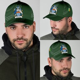 Irish Fleming Coat Of Arms - Irish Family Crest St Patrick's Day Irish Cap