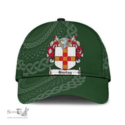 Irish Hurley Coat Of Arms - Irish Family Crest St Patrick's Day Irish Cap