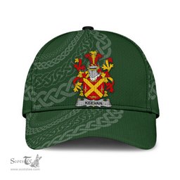 Irish Keevan Coat Of Arms - Irish Family Crest St Patrick's Day Irish Cap