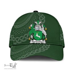 Irish Macgettigan Coat Of Arms - Irish Family Crest St Patrick's Day Irish Cap