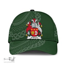 Irish Ofriel Coat Of Arms - Irish Family Crest St Patrick's Day Irish Cap