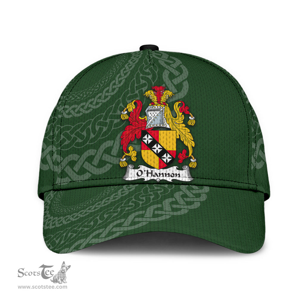Irish Ohannon Coat Of Arms - Irish Family Crest St Patrick's Day Irish Cap