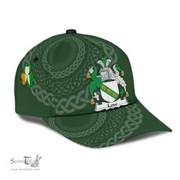 Irish Low Coat Of Arms - Irish Family Crest St Patrick's Day Irish Cap