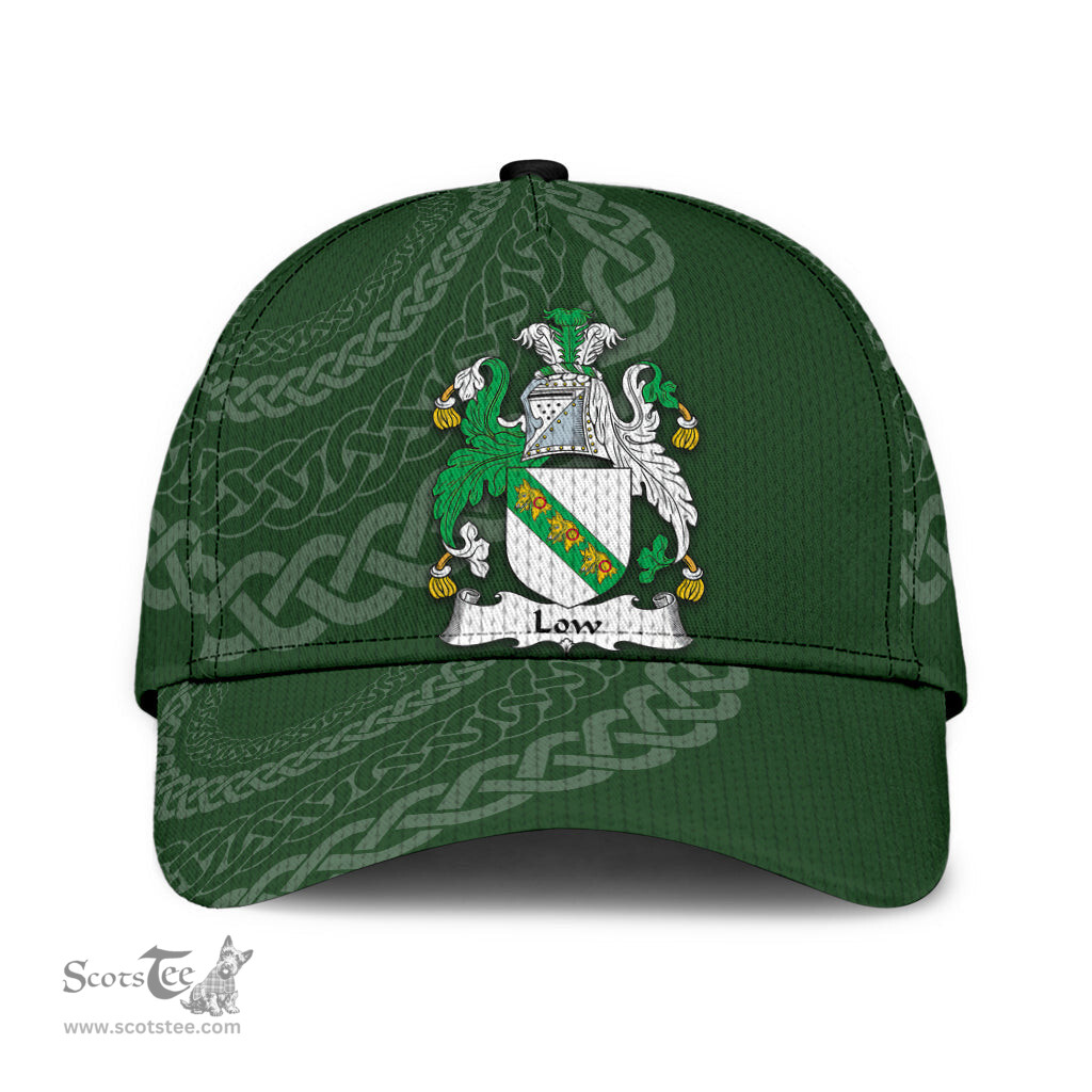 Irish Low Coat Of Arms - Irish Family Crest St Patrick's Day Irish Cap