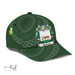 Irish Lennon Coat Of Arms - Irish Family Crest St Patrick's Day Irish Cap