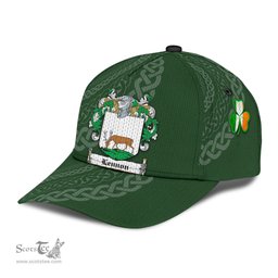 Irish Lennon Coat Of Arms - Irish Family Crest St Patrick's Day Irish Cap