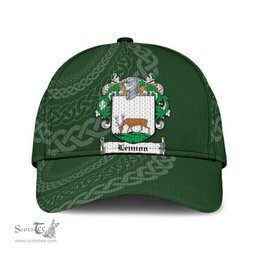 Irish Lennon Coat Of Arms - Irish Family Crest St Patrick's Day Irish Cap