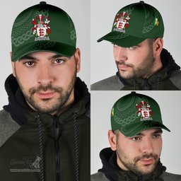 Irish Mcmahan Coat Of Arms - Irish Family Crest St Patrick's Day Irish Cap