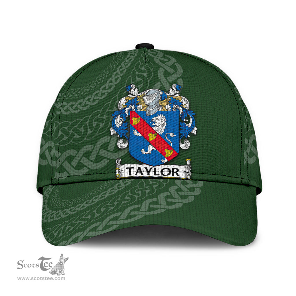 Irish Taylor Coat Of Arms - Irish Family Crest St Patrick's Day Irish Cap