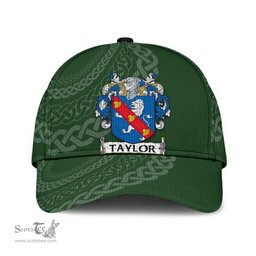 Irish Taylor Coat Of Arms - Irish Family Crest St Patrick's Day Irish Cap