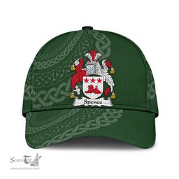 Irish Spence Coat Of Arms - Irish Family Crest St Patrick's Day Irish Cap