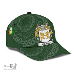 Irish Ocollins Coat Of Arms - Irish Family Crest St Patrick's Day Irish Cap