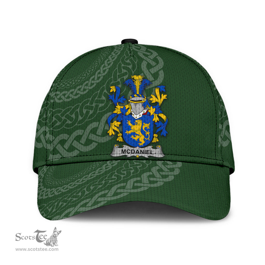 Irish Mcdaniel Coat Of Arms - Irish Family Crest St Patrick's Day Irish Cap