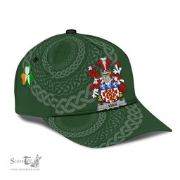 Irish Vian Coat Of Arms - Irish Family Crest St Patrick's Day Irish Cap