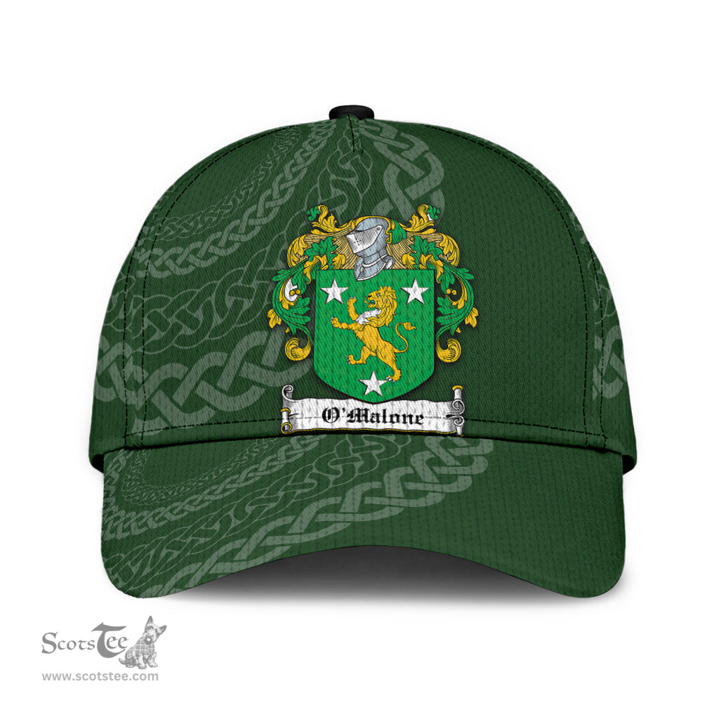 Irish Omalone Coat Of Arms - Irish Family Crest St Patrick's Day Irish Cap