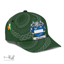 Irish Mcnevins Coat Of Arms - Irish Family Crest St Patrick's Day Irish Cap