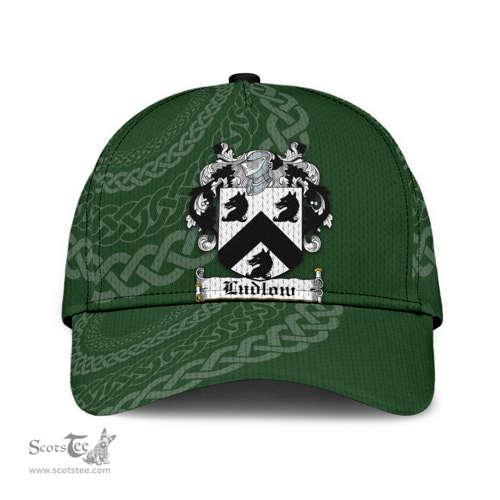 Irish Ludlow Coat Of Arms - Irish Family Crest St Patrick's Day Irish Cap