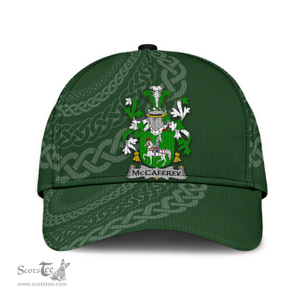 Irish Mccaffrey Coat Of Arms - Irish Family Crest St Patrick's Day Irish Cap