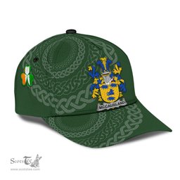 Irish Mccausland Coat Of Arms - Irish Family Crest St Patrick's Day Irish Cap