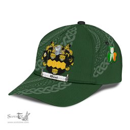 Irish West Coat Of Arms - Irish Family Crest St Patrick's Day Irish Cap