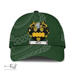 Irish West Coat Of Arms - Irish Family Crest St Patrick's Day Irish Cap