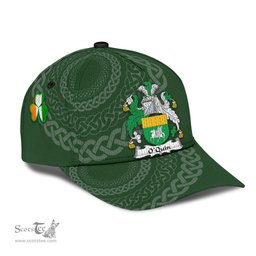 Irish Oquin Coat Of Arms Longfordarms - Irish Family Crest St Patrick's Day Irish Cap