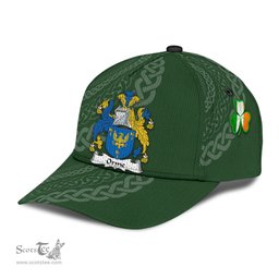 Irish Orme Coat Of Arms - Irish Family Crest St Patrick's Day Irish Cap