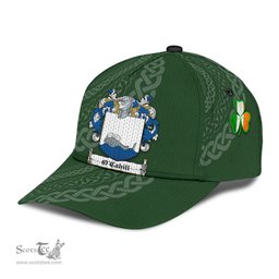 Irish Ocahill Coat Of Arms - Irish Family Crest St Patrick's Day Irish Cap