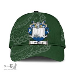 Irish Ocahill Coat Of Arms - Irish Family Crest St Patrick's Day Irish Cap