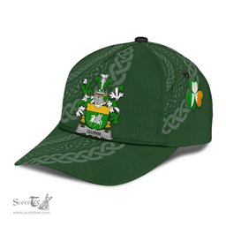 Irish Quinn Coat Of Arms - Irish Family Crest St Patrick's Day Irish Cap