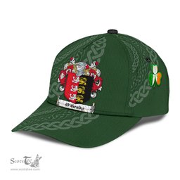 Irish Ogrady Coat Of Arms - Irish Family Crest St Patrick's Day Irish Cap
