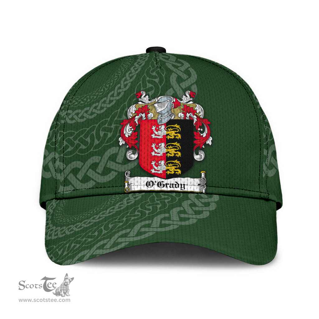 Irish Ogrady Coat Of Arms - Irish Family Crest St Patrick's Day Irish Cap